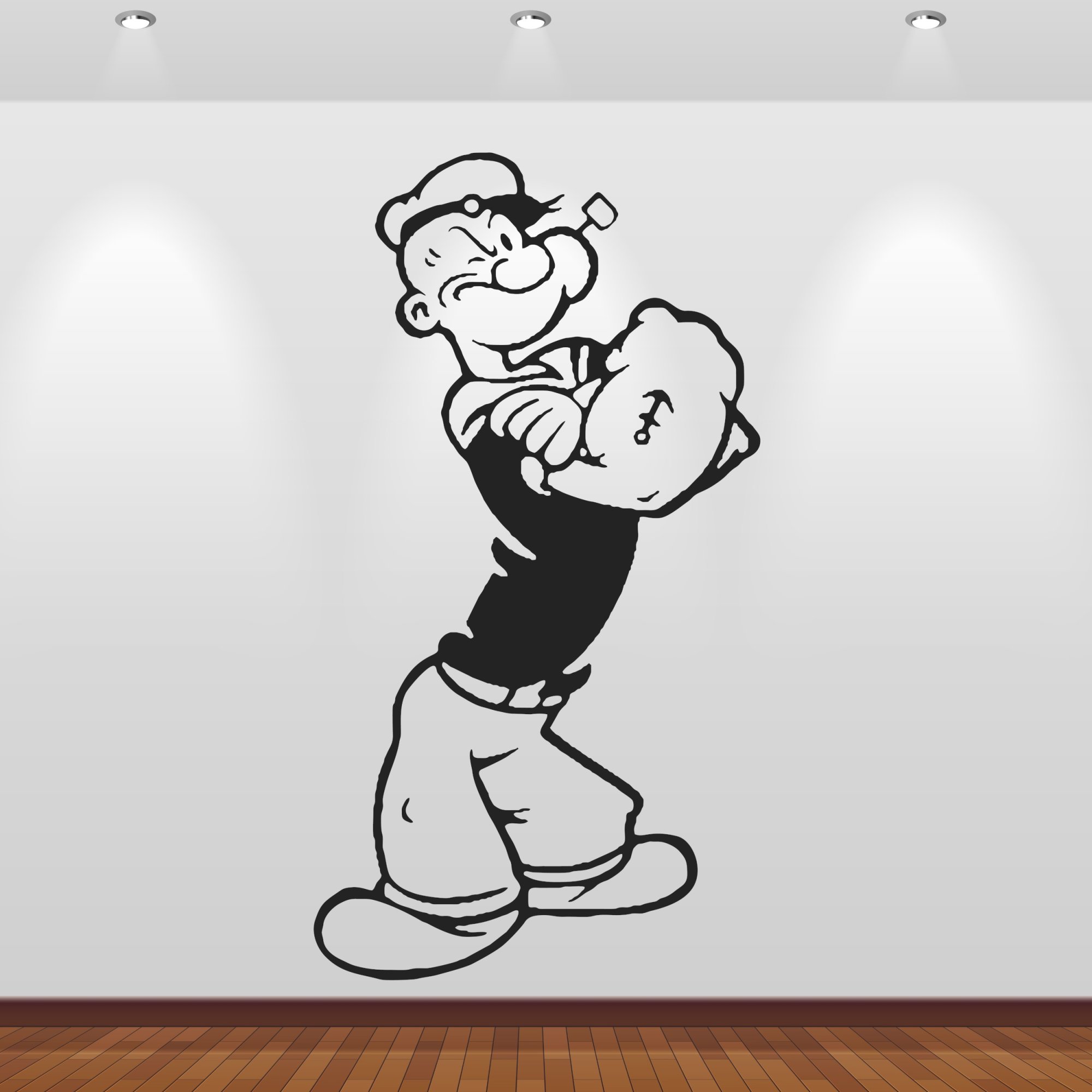 Wandsticker 46139 Popeye